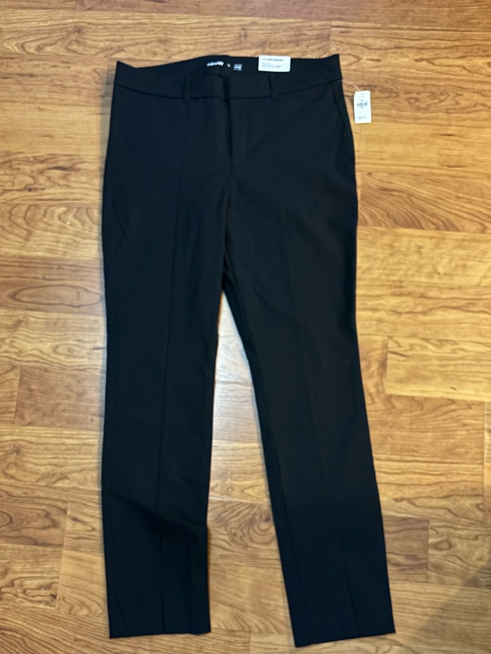 Old Navy Black Straight-Leg Dress Pants